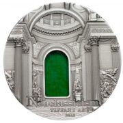 Искусство Тиффани (Tiffany Art) 2012 Неоклассицизм - Палау - серебряная монета с Тиффани