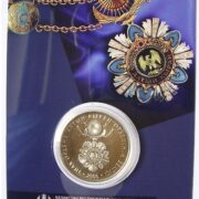 Знак ордена Алтын Кыран, Казахстан, 50 тенге - нейзильбер в блистере