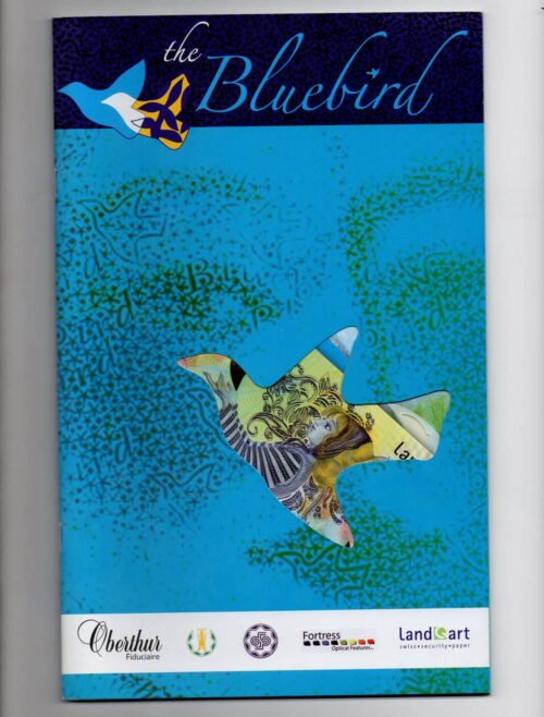 Bluebird - Казахстан - 2013 - тестовая банкнота в буклете-книжке (UNC)