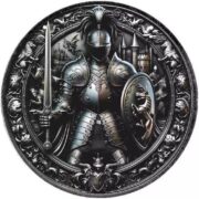Рыцари чести: Защитник державы (Realm Protector) - США - 2024 - 1 доллар - серебряная монета (ТИРАЖ 300 ШТУК)