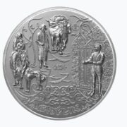 Ерулик (ERÝLIK), Казахстан, 200 тенге - нейзильбер (UNC)